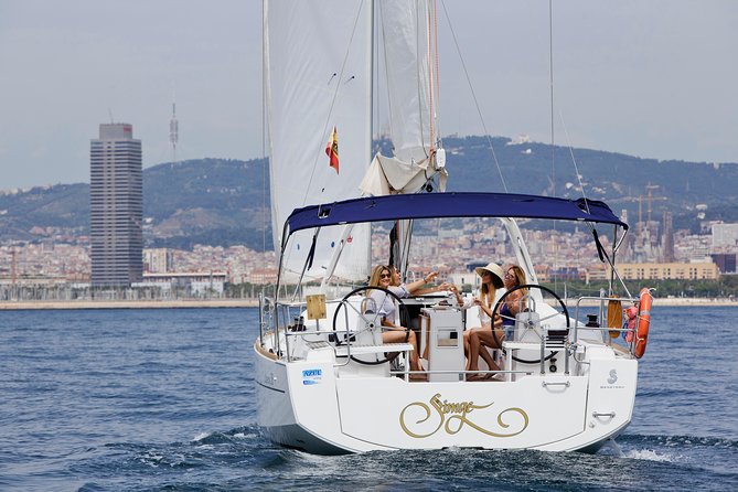 2-Hour Sailing Tour in Barcelona with Open Bar & Snacks - Seeing the Olympic waterfront from offshore
