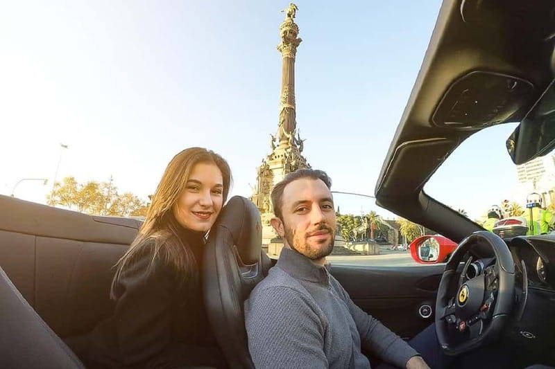 40min Supercar Driving Experience - Old Montjuïc F1 Circuit - Starting beside Barceloneta’s waterfront