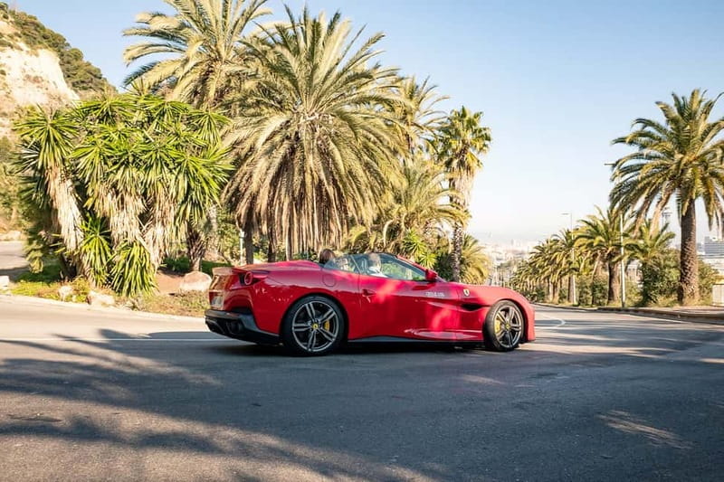 40min Supercar Driving Experience - Old Montjuïc F1 Circuit - From the Columbus Monument to Montjuïc