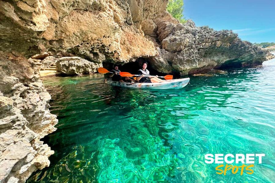 Alcudia: Guided Sea Kayaking Tour with Snorkeling - Sea caves, rock formations, and cave swimming