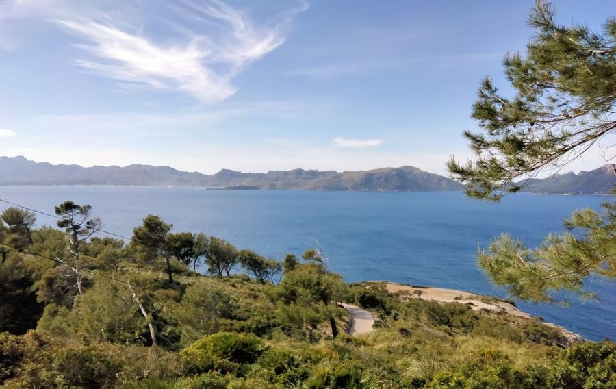 Alcudia: Quad Sightseeing Tour with Viewpoints - Alcanada gives the first big coastal view