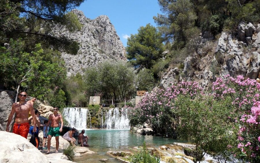 Algar Waterfalls Coach Trip - From Albir & Benidorm - The coach ride from Albir or Benidorm