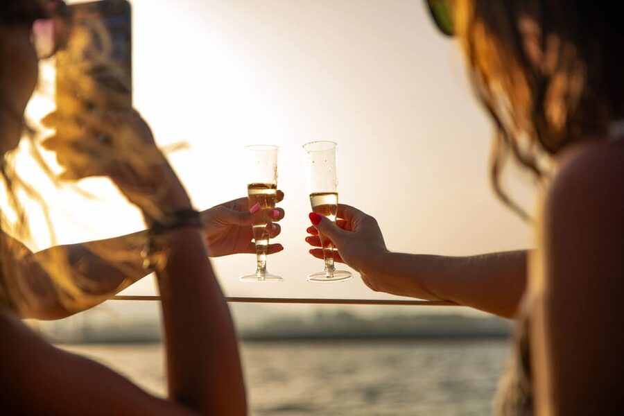 Alicante: 2-Hour Late Afternoon Catamaran Cruise - Fruit, drinks, and the onboard bar