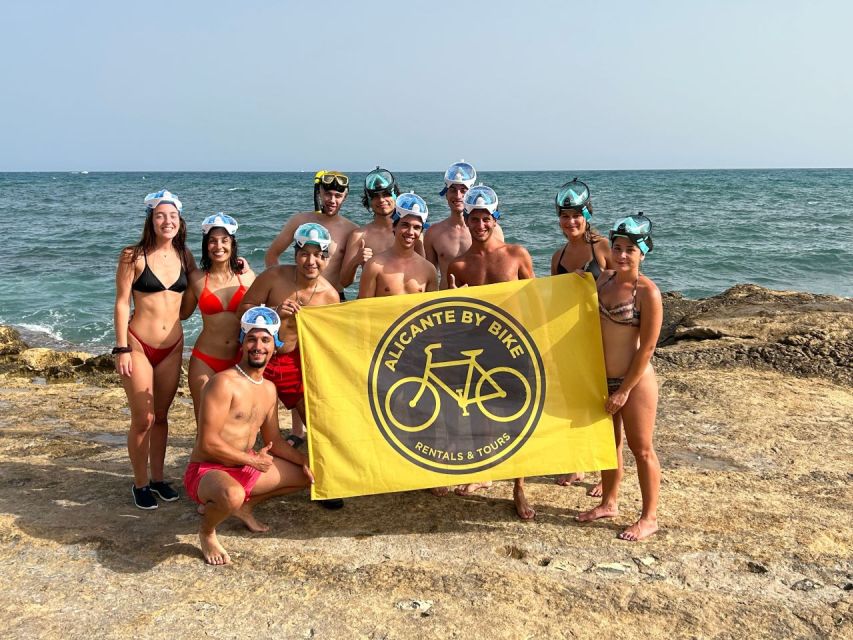 Alicante: Calas and Beaches E-Bike Tour with Snorkeling - Choosing the right bike and preparing well