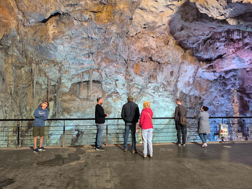 Alicante: Canelobre Caves & Busot Tour with Local Guide - Entering Canelobre Cave before the main rush