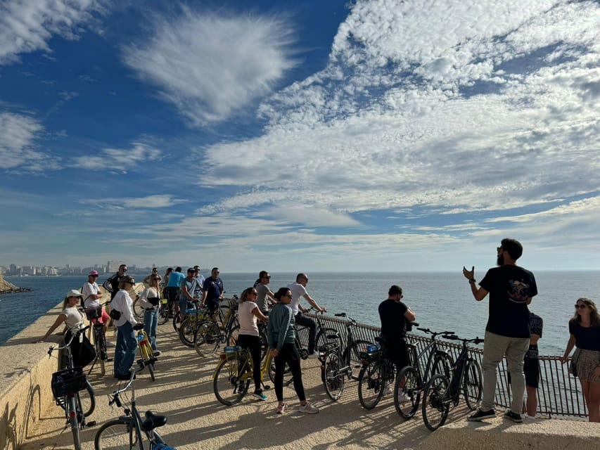 Alicante: City and Beach Bike Tour - Santa Barbara Castle views without the uphill effort