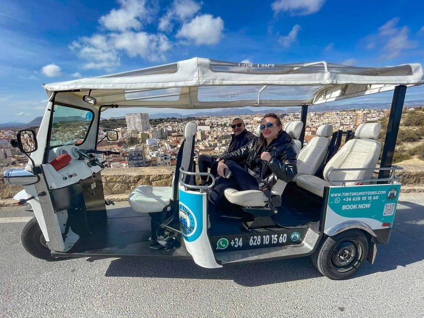 Alicante Tuk Tuk Overview Tour - San Juan Beach and Alicante’s Wide Open Views