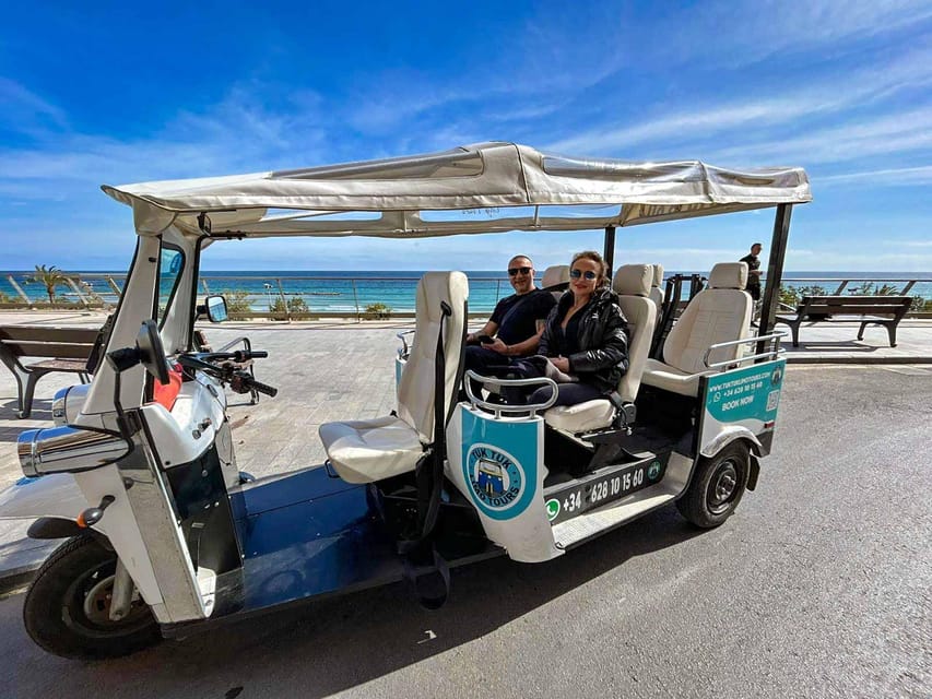 Alicante Tuk Tuk Overview Tour - One Hour, Two Hours, or Three?