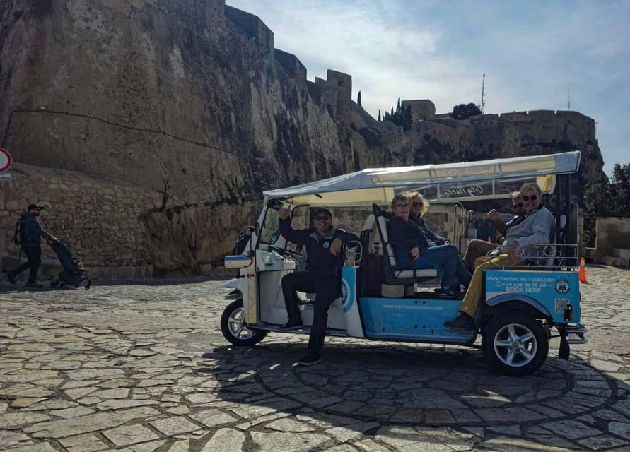 Alicante Tuk Tuk Overview Tour - From Plaza Puerta del Mar to the Roman Past