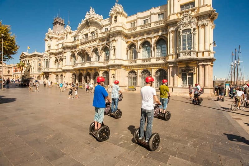 Barcelona: 2-Hour City Sights Guided Segway Tour - Port Vell and the Columbus Monument