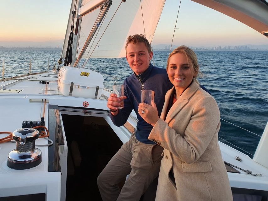 Barcelona: 2-Hour Sailboat Tour with Snacks and Drinks - Under the drawbridge and into open water