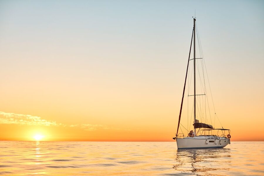 Barcelona: 2-Hour Sunset Sailboat Trip - The First Part of the Sail: Settling Into Sea Time