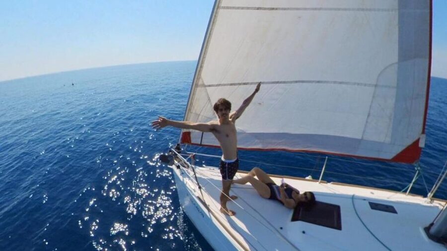Barcelona: 2-Hour Sunset Sailboat Trip - Barcelona From Offshore: Sagrada Familia and Tibidabo
