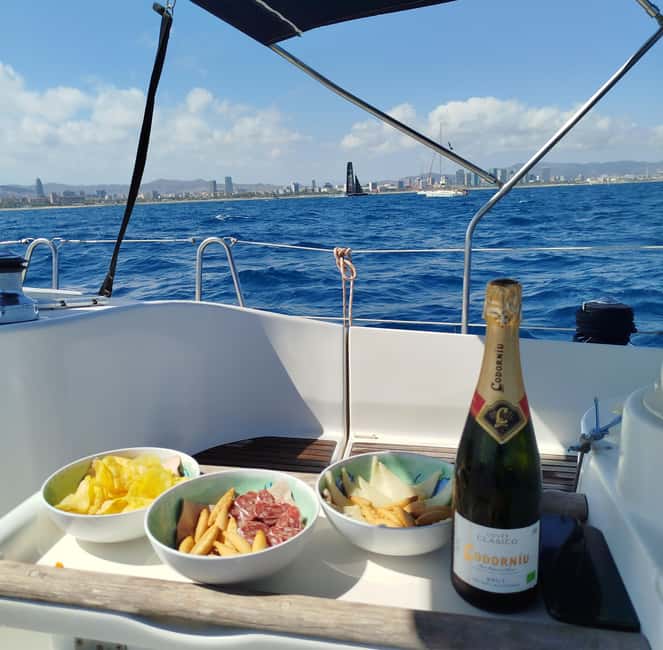 Barcelona Badalona : Sailboat Tour, Snacks, Drinks, Swimming - Key points before you book