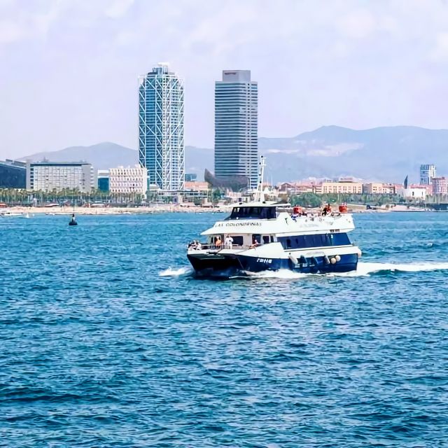 Barcelona: Boat Tour in Las Golondrinas - What Las Golondrinas actually offers