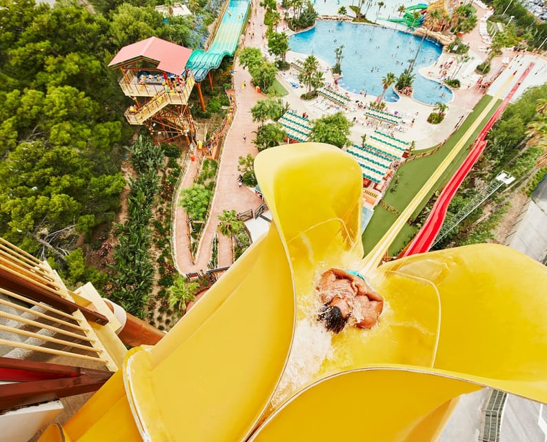 Barcelona: Caribe Aquatic Park Full-Day Ticket with Transfer - Meeting at Estació del Nord near Arc de Triomf