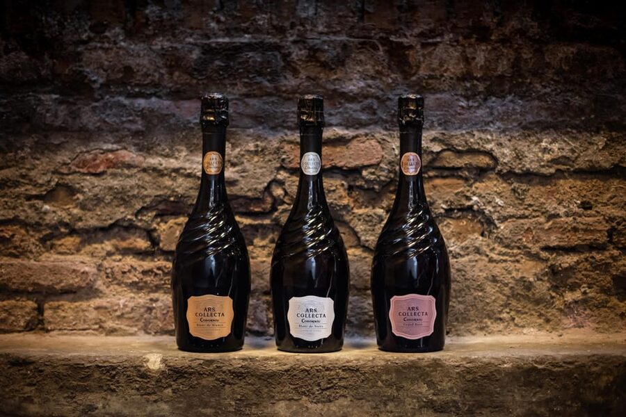 Barcelona: Casa Codorníu Guided Tour with Cava Tastings - The final tasting: three cavas and three chocolates