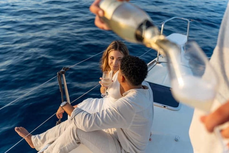 Barcelona: Catamaran Cruise w/ Sailing, Wine, & Tapa - Key things to know before you book