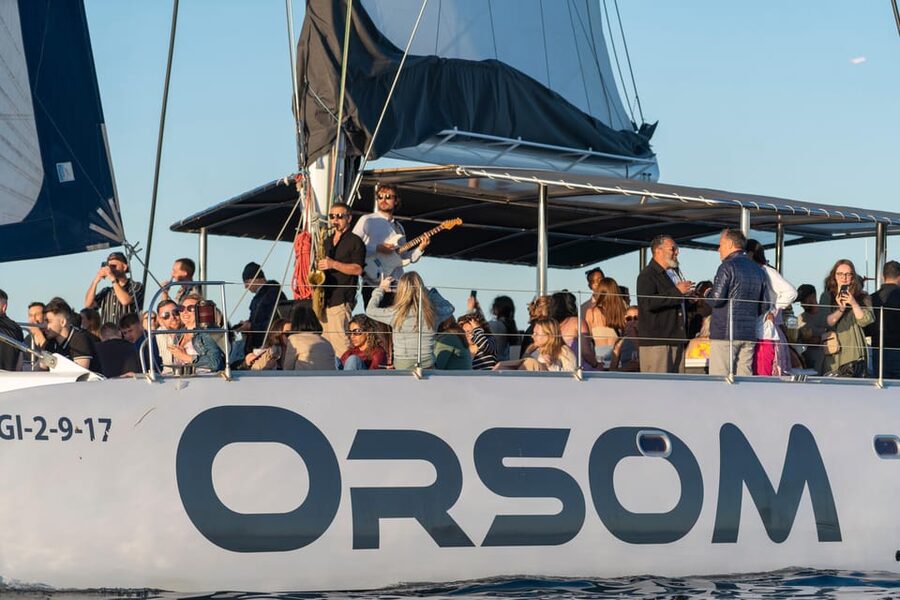 Barcelona: Catamaran Cruise with optional Live Jazz Music - Key points at a glance