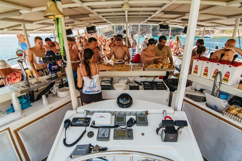 Barcelona: Catamaran Party Cruise with BBQ Meal - The 6 PM cruise: snacks instead of lunch