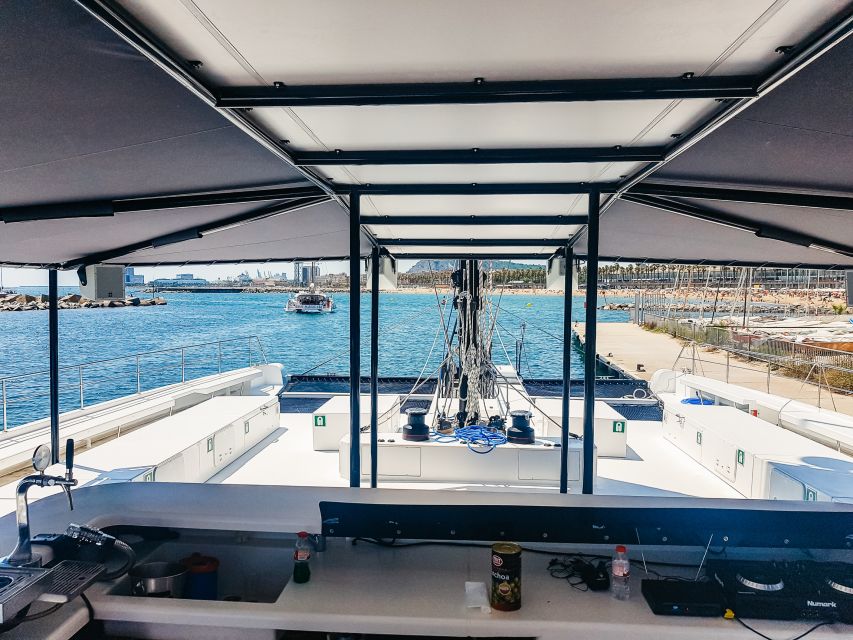 Barcelona: Catamaran Party Cruise with BBQ Meal - The 6:30 PM TARDEO option
