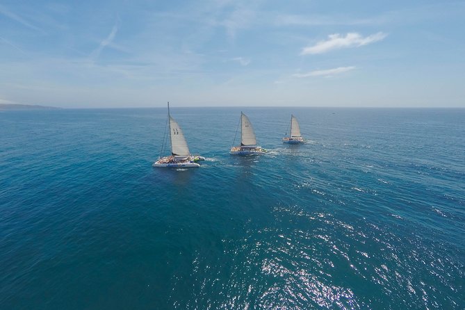 Barcelona Catamaran Party Tour For Young People - Sailing out from Port Olimpic