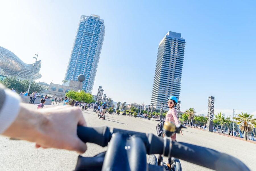 Barcelona: City and Seafront Guided Segway Tour - From Cap de Barcelona to the Old Harbor