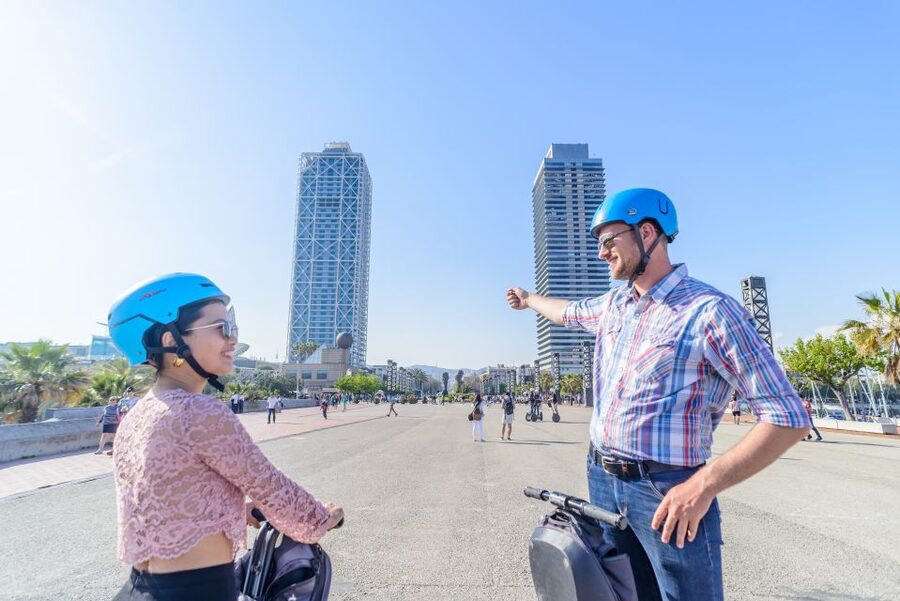 Barcelona: City and Seafront Guided Segway Tour - Is the Segway Easy for Beginners?