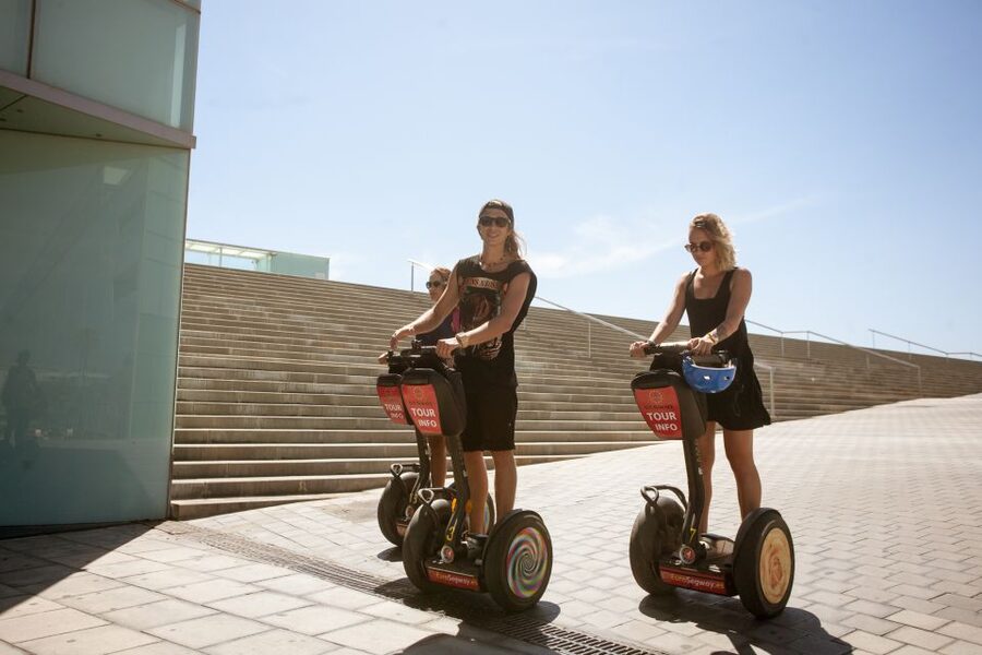Barcelona: City Highlights Guided Segway Tour - La Ribera and El Born on the return route