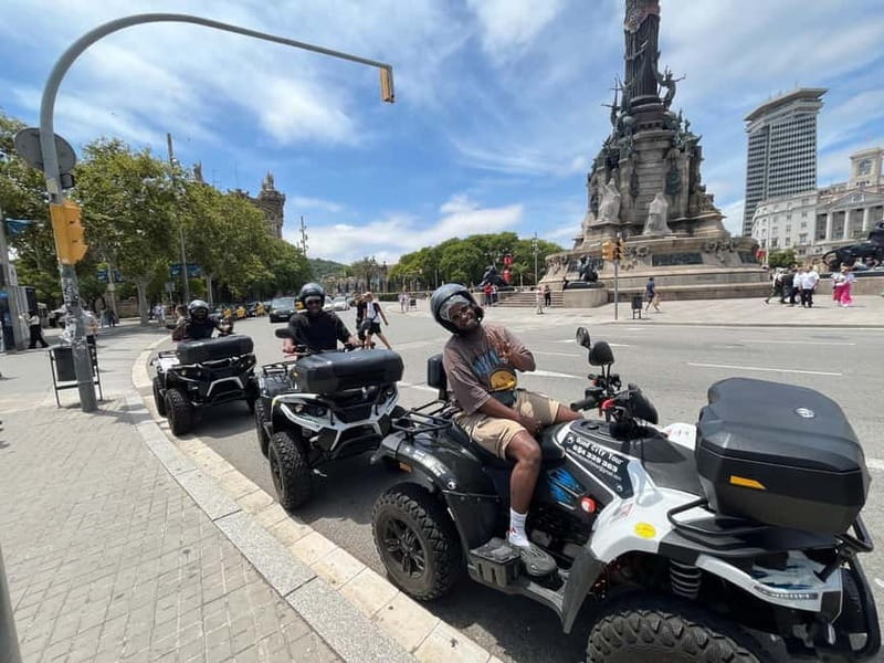 Barcelona: City Sights Electric Quad Tour - Arriving at Carrer de l’Hospital, 104-106