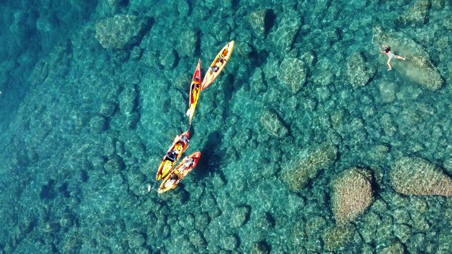Barcelona: Costa Brava Kayak, Snorkel & Cliff Jump & Lunch - Camino de Ronda: walking, swimming, and free time