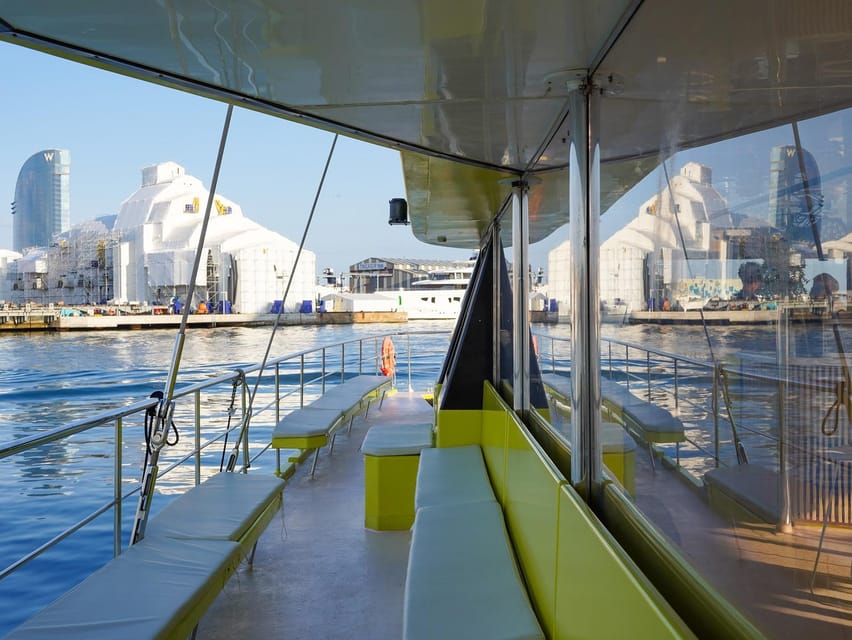 Barcelona: Daytime or Sunset Catamaran Cruise with Music - What you see from the sea