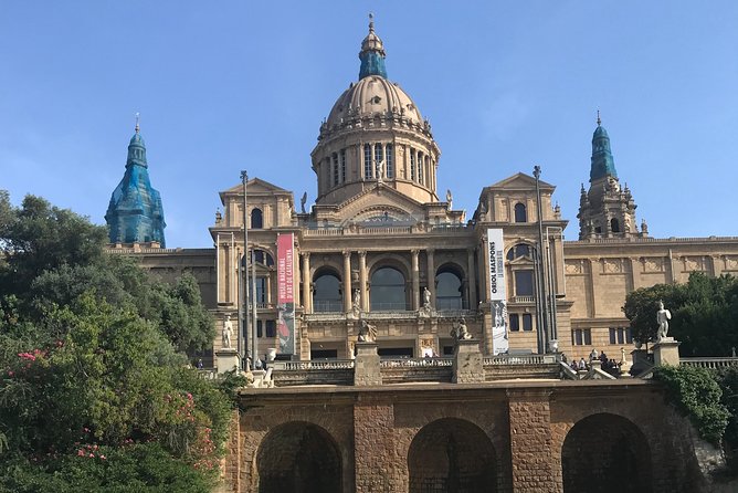 Barcelona E-Bike Guided Tour with Montjuic Hill - Montjuïc’s Olympic ring and National Palace