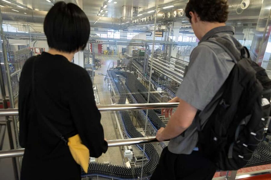 Barcelona: Estrella Damm Brewery Guided Tour with Tasting - The opening explanation and Damm’s brewing story