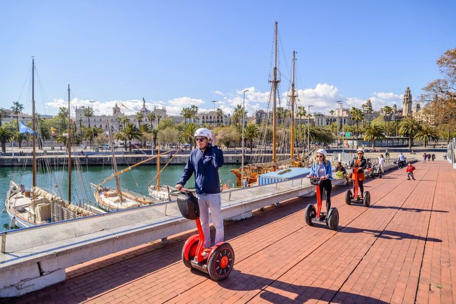 Barcelona Grand 2-Hour Segway Tour - Basilica of Our Lady of Mercy and Port Vell