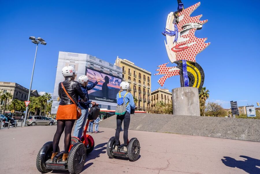 Barcelona Grand 2-Hour Segway Tour - El Cap de Barcelona and Barcelona’s working waterfront