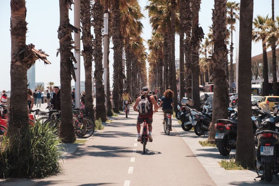 Barcelona: Guided Bike or E-Bike City Tour - El Born and Santa Maria del Mar