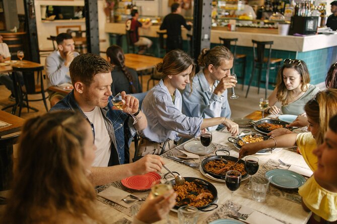Barcelona: Guided Food Walking Tour with Tapas and Wine - Santa Maria del Mar as a Digestive Pause