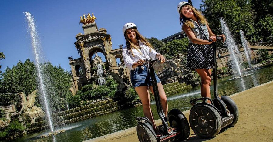 Barcelona: Guided Segway Tour - La Rambla is a quick moving connection