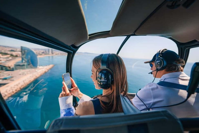 Barcelona: Helicopter Flight, Boat Ride, and Walking Tour - Key points to know before booking