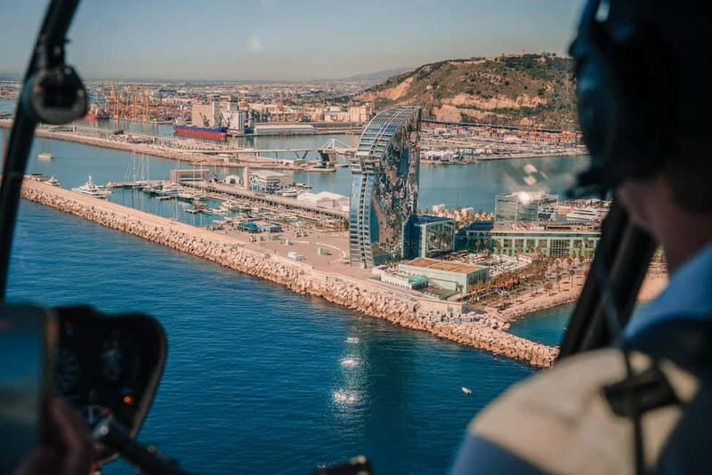 Barcelona: Helicopter Flight, Boat Ride, and Walking Tour - How the time and price add up