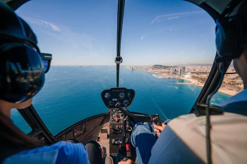 Barcelona: Helicopter Flight over Barcelona's Coastline - Starting beside Barcelona’s working port