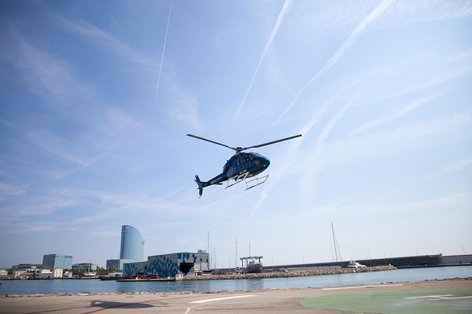 Barcelona Helicopter, Sailboat & Old Town Private Walking Tour - The Barcelona helicopter flight