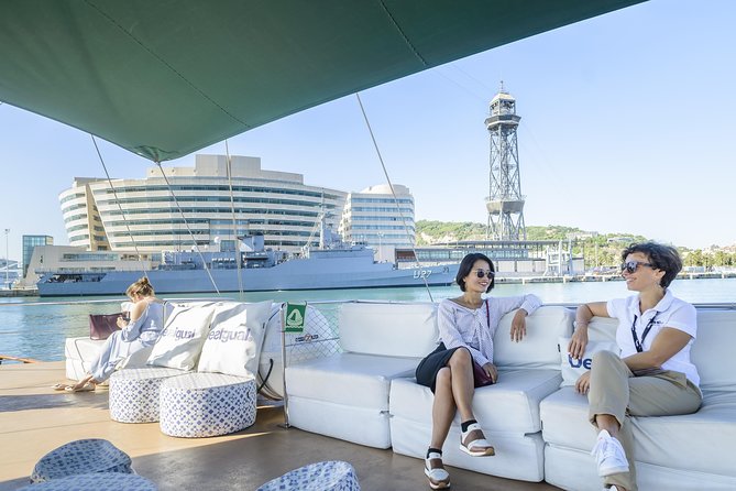 Barcelona Helicopter, Sailboat & Old Town Private Walking Tour - Group size, timing, and the private-tour label