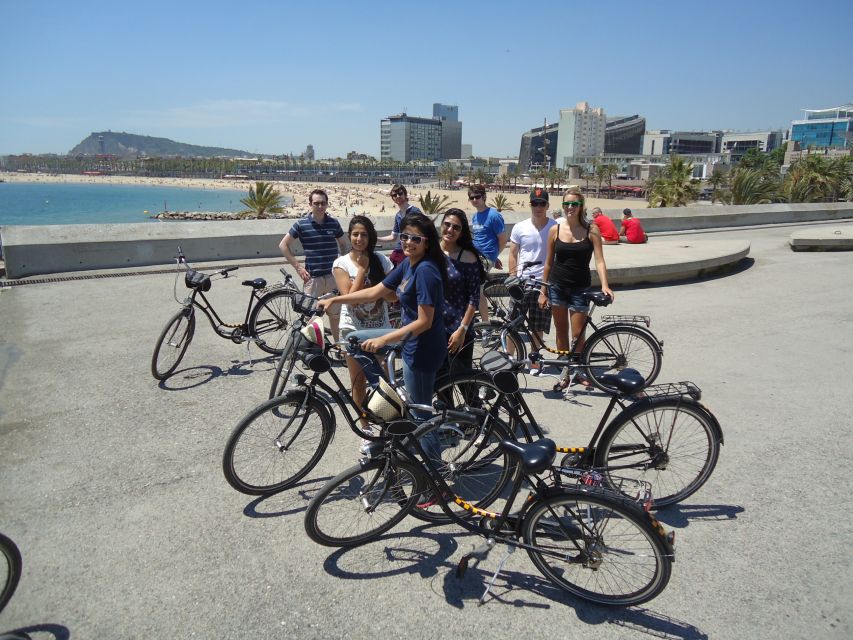 Barcelona Highlights Bike Tour: Cycle along the beach! - Passeig de Gracia and Gaudí’s remarkable houses
