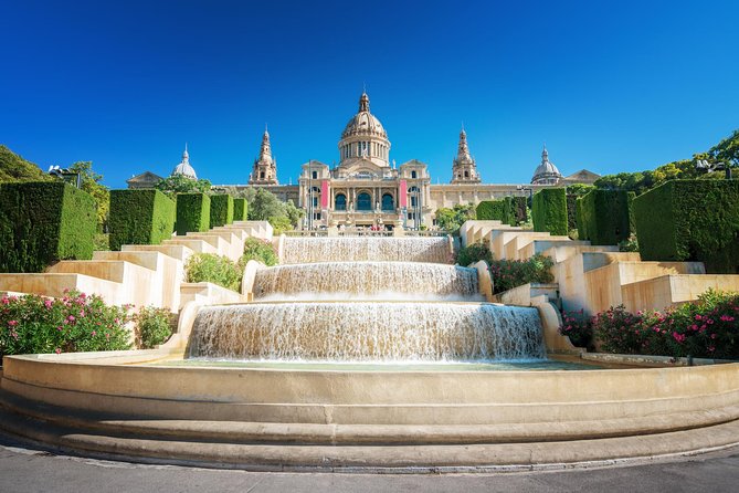 Barcelona Highlights & Montserrat with Port or Hotel Pick Up - Montjuic begins the morning above the city