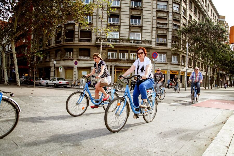 Barcelona Historical 3-Hour Bike Tour - St. Mary of the Sea and the El Born streets