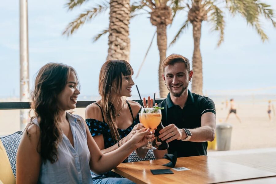 Barcelona: Icebar experience, located at the beach !! - The Arrival at Pg Maritim de la Barceloneta 38A