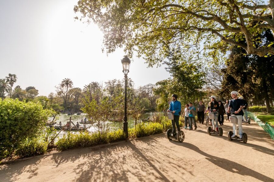 Barcelona Insiders Segway Tour 1.5h - La Ciutadella Park: A Greener Change of Pace