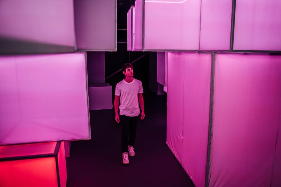 Barcelona: Interactive Art Installation by IKONO - Families, Teenagers, and Accessibility